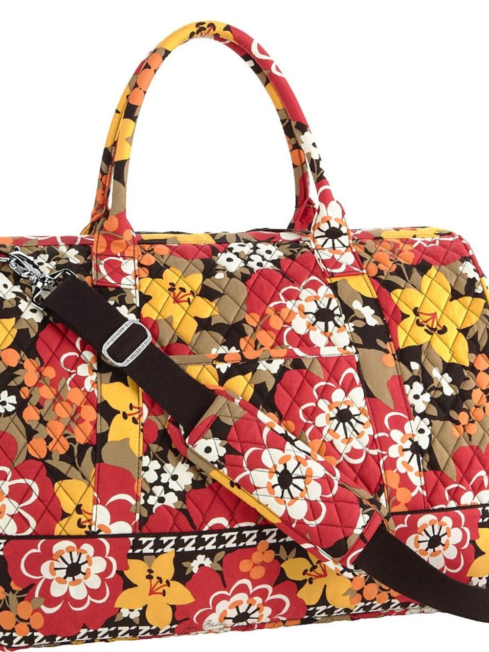 *RARE* Vera Bradley Frame Travel Bag - Bittersweet - NWT